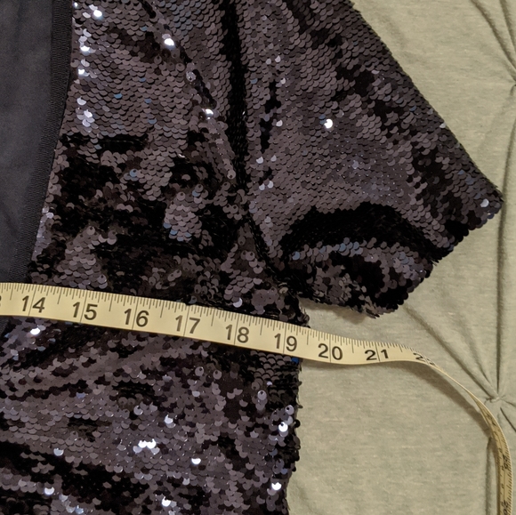 Boxy sequin top - Picture 6 of 8